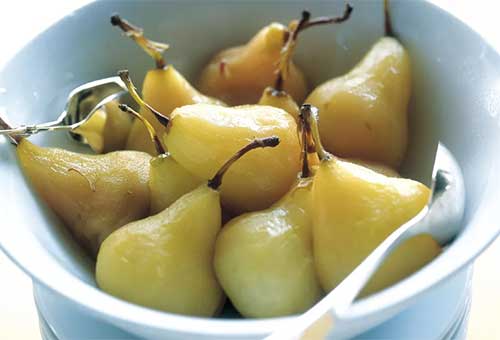 Patina de piris (Pears with Cinnamon and Wine)