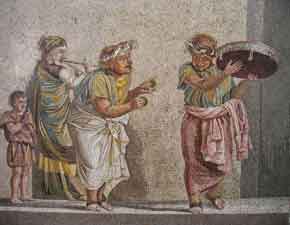 Ancient Roman Ccomedy actors