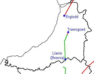 Roman roads of Sir Ceredigion - Ceredigion 