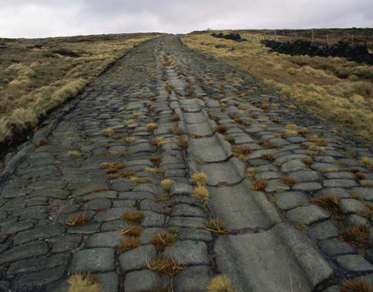 Roman road in Britian