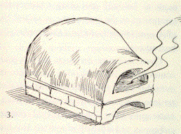 Roman bread oven