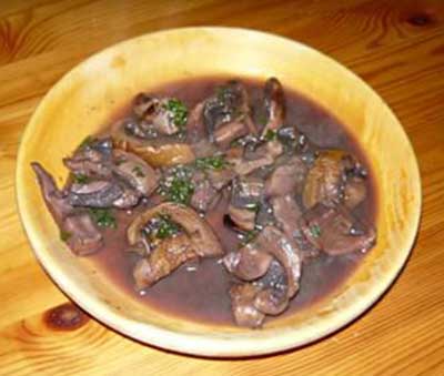 Boletos aliter (Mushrooms in Honey)