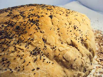 Boletinos Artos (Mushroom bread)