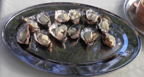 Romans in Britain Recipe for In ostreis Oysters