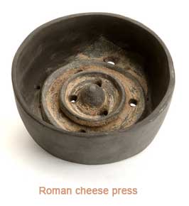 Roman cheese press