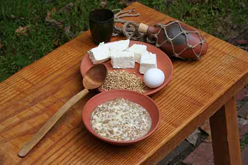 Carthaginian porridge (Puls Punica)