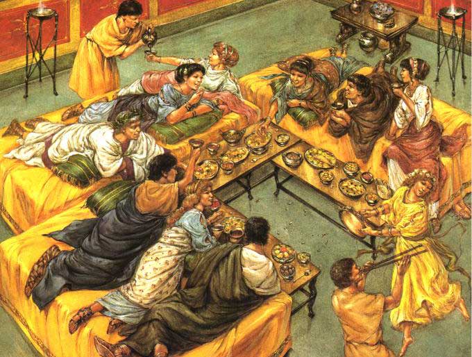 Romans In Britain Roman Cooking Meals From Rich To Poor