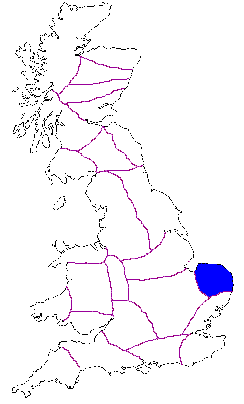 Location of the Iceni
