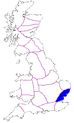 Location of the Trinovantes