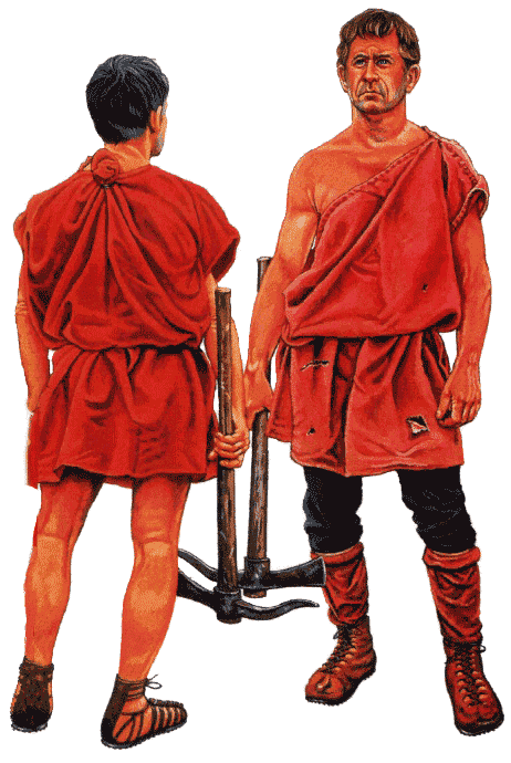 Roman cheap soldier tunic