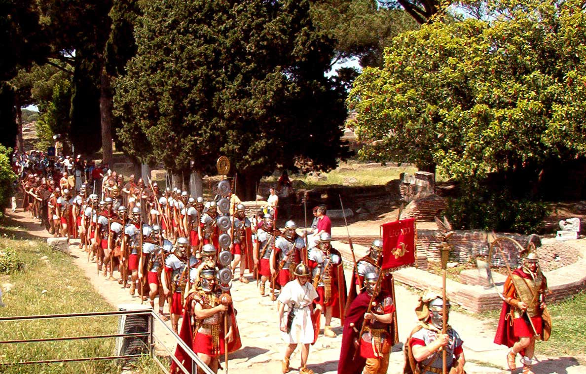 marching Romans